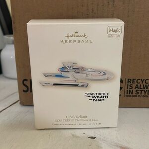 Hallmark keepsake startrek ornament